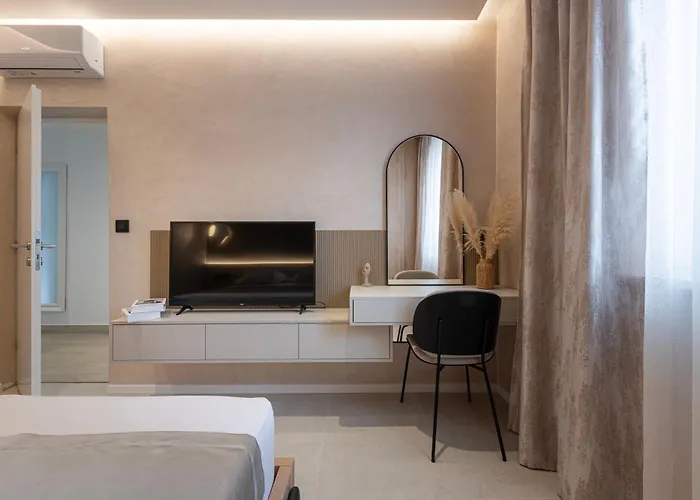 아파트 Deluxe Paula With Private Pool And Sauna